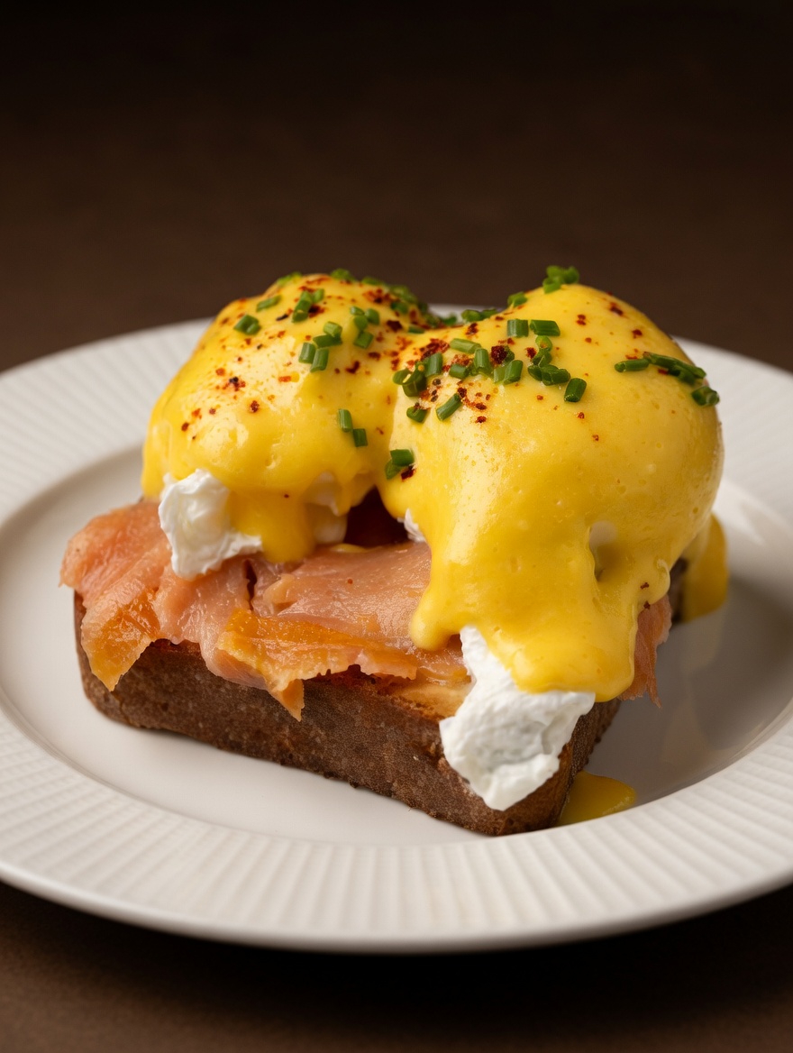 Eggs Royale — brunch Pergola Cotroceni