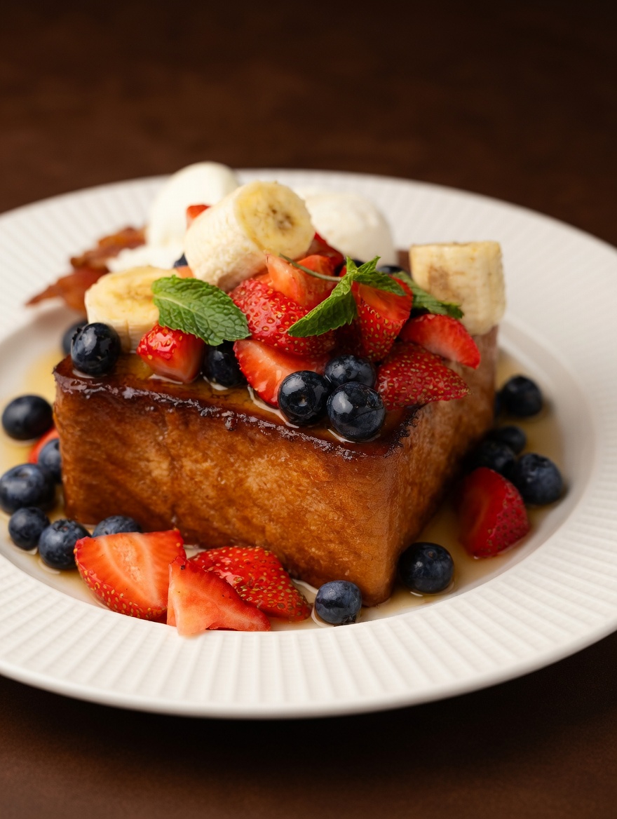 Fruity Pain Perdu — brunch Pergola Cotroceni